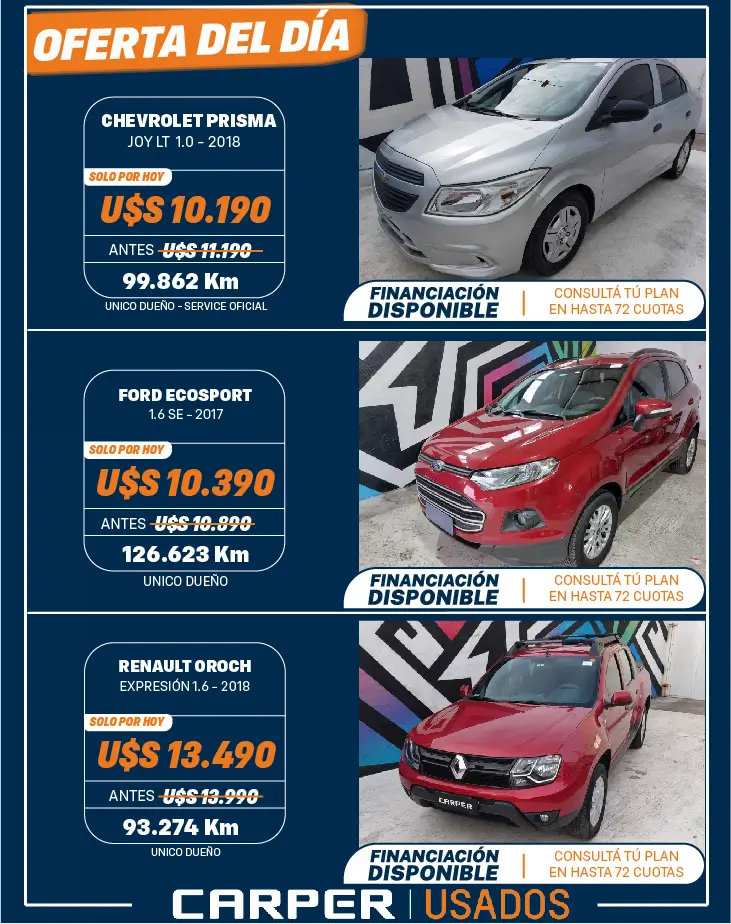 OFERTA MARTES